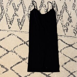 Elegant Black Mini Dress